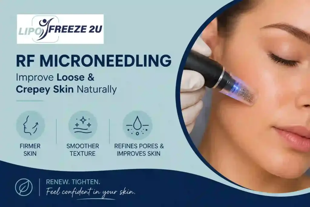 Can RF Microneedling Help Improve Loose and Crepey Skin Bellshill?